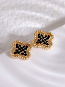 Boucles d’oreilles Trèfle d’Éclat