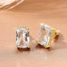 Boucles d’oreilles Rectangle de Lumière