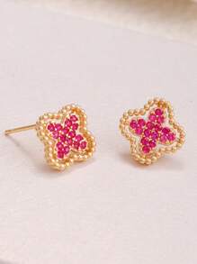 Boucles d’oreilles Trèfle d’Éclat