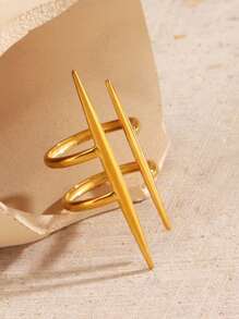 Bague Élancée – Dualité d’Éclat