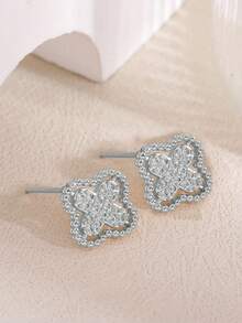 Boucles d’oreilles Trèfle d’Éclat