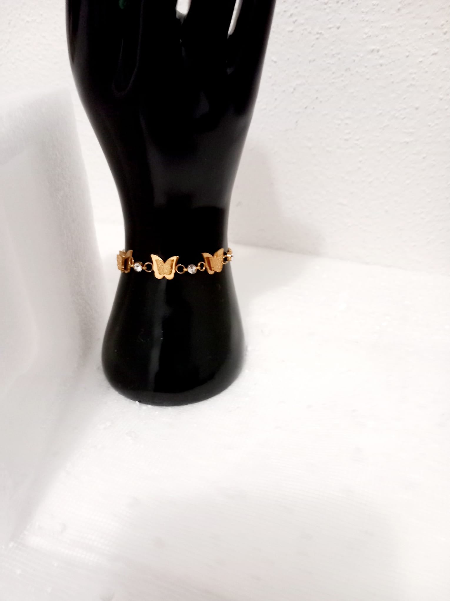 Bracelet Doré Papillons — Élégance Envolée