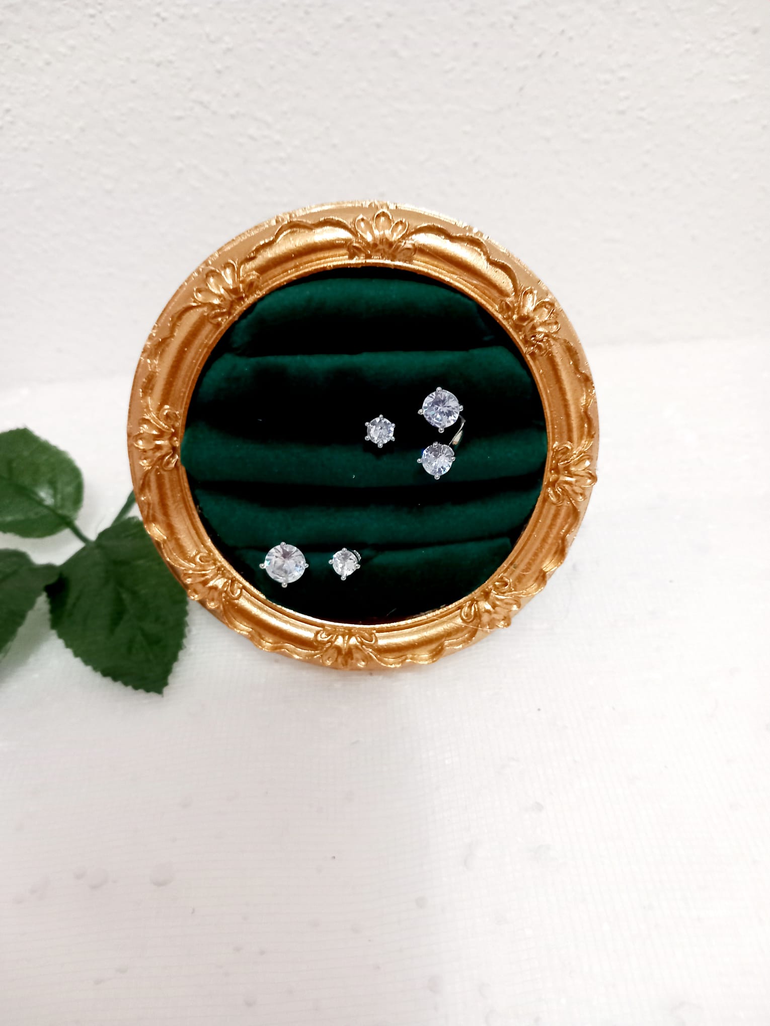 Duo d’Éclat Argenté — Bagues Diamant Zirconium