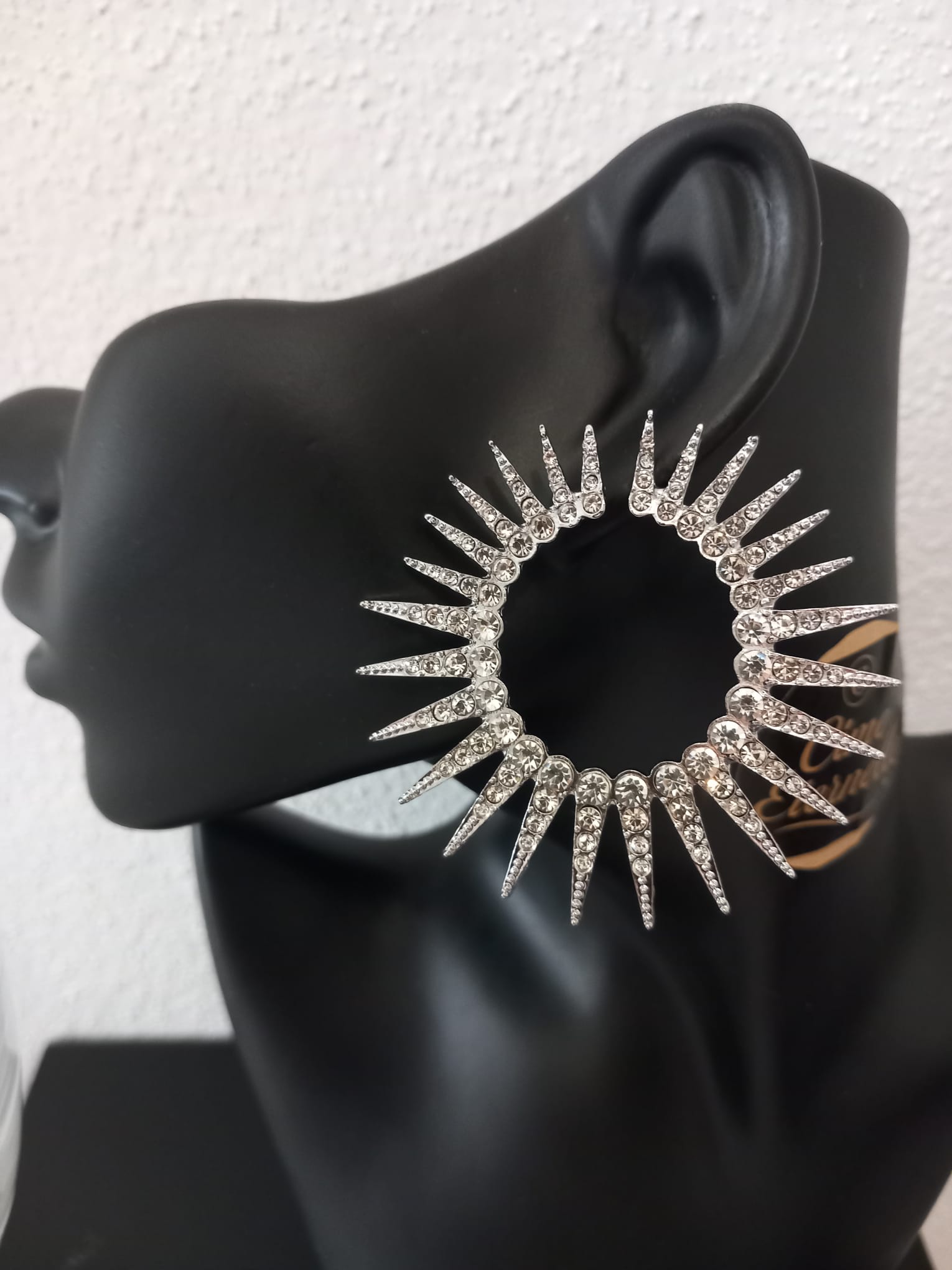 Boucles d’oreilles Soleil de Cristal