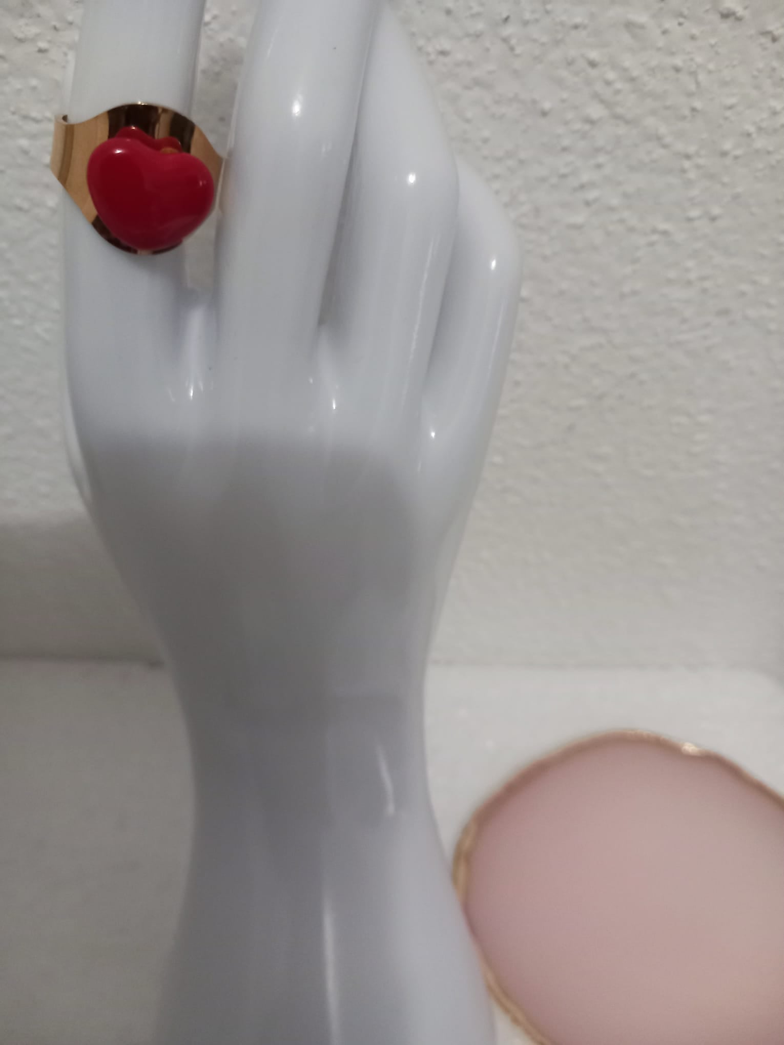 Bague Cœur Rouge – Douce Passion