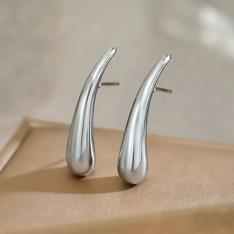 Boucles d’oreilles Goutte d’Or Élégance 18K