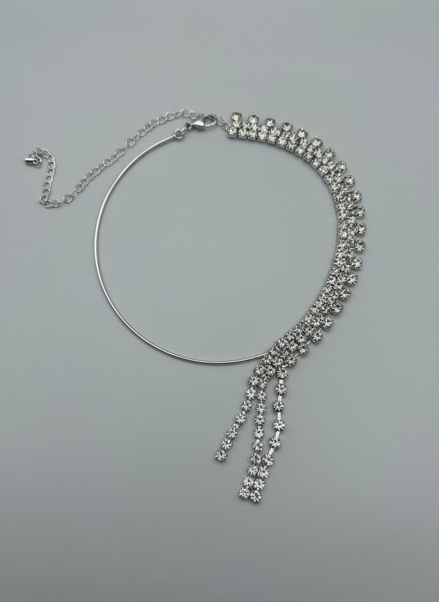 Collier Ondée de Strass